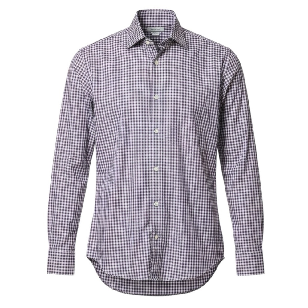 👔 J. Lindeberg Slim Fit Checkered Button-Up Shirt | 15.5 / 39